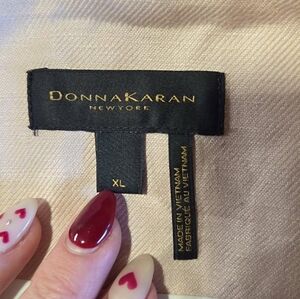 Donna Karan Soft Beige Fabric